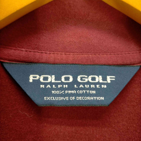 ポロゴルフラルフローレン POLO GOLF RALPH LAUREN ポニー刺繍ハーフジップスウェット メンズ JPN:M