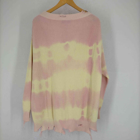 エムエスジーエム MSGM タイダイ柄 ダメージニット メンズ JPN:XS