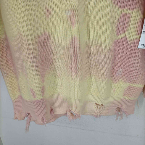 エムエスジーエム MSGM タイダイ柄 ダメージニット メンズ JPN:XS