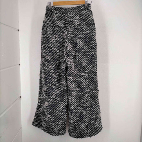 プランクプロジェクト PRANK PROJECT Tweed Damaged Volumenous Wide Pants メンズ FR:36-38