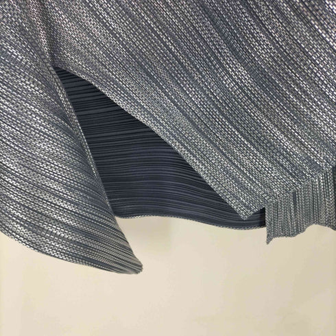 プリーツプリーズイッセイミヤケ PLEATS PLEASE ISSEY MIYAKE 箔プリント プリーツカーディガン 羽織り レディース JPN:3