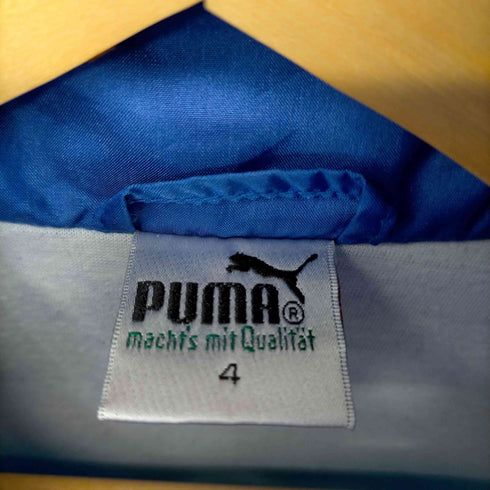 プーマ PUMA 90S ロゴ刺繍 ナイロン バイカラートラックジャケット メンズ 4