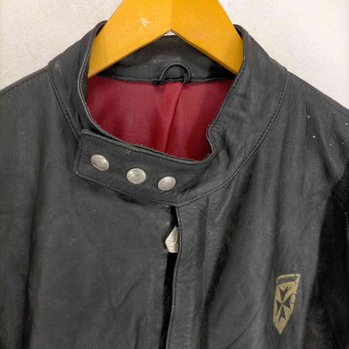 qualitat AUS LEDER HARRO ドイツ製セミダブルライダースジャケット メンズ