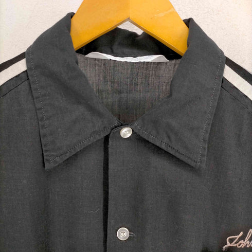ヒルトン HILTON 70s 刺繍デザインボーリングシャツ メンズ JPN:L