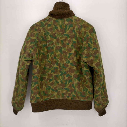 モニタリー MONITALY USA製 八の字 camo bomberジャケット メンズ US:36