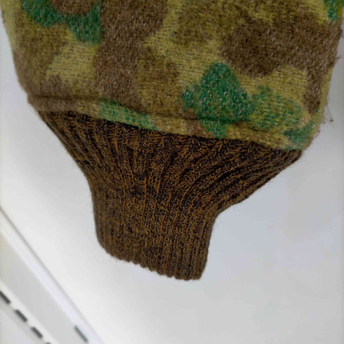 モニタリー MONITALY USA製 八の字 camo bomberジャケット メンズ US:36