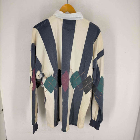 BRITGHES アーガイル柄コットンラガーシャツ メンズ JPN:XL