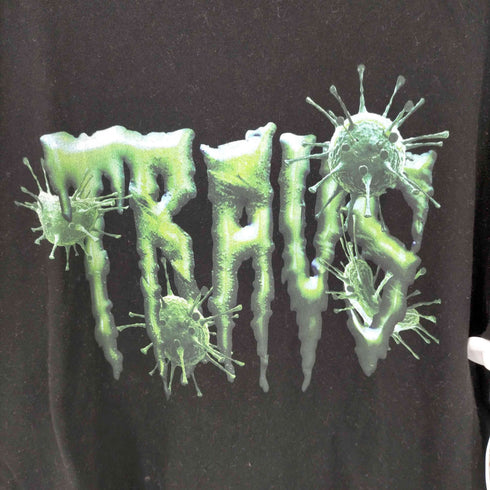 トラビス TRAVS VIRUSWORLD REDNIGHT VIRUS TEE メンズ JPN:L