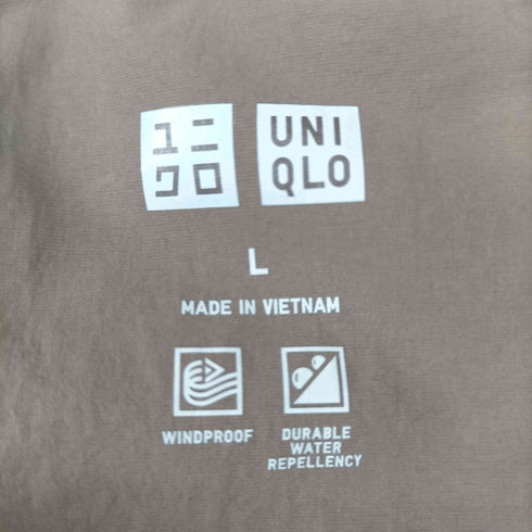 ユニクロ UNIQLO ウィンドプルーフスタンドブルゾン メンズ JPN:L
