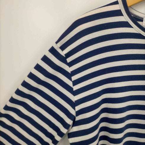 プレイコムデギャルソン PLAY COMME des GARCONS 19AW AD2019 Striped T-Shirt With Double Heart メンズ JPN:XL