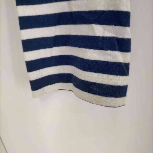 プレイコムデギャルソン PLAY COMME des GARCONS 19AW AD2019 Striped T-Shirt With Double Heart メンズ JPN:XL