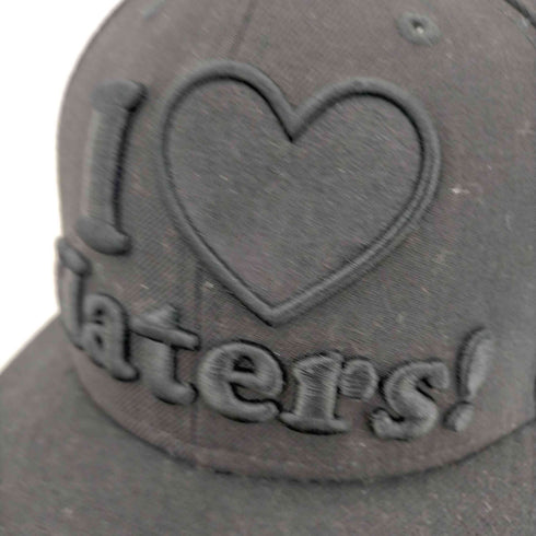 ニューエラ NEW ERA I LOVE HATERS刺繍 6パネルキャップ メンズ 7 1/2