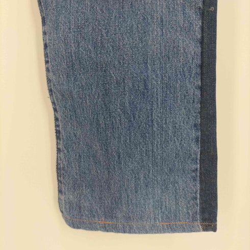 ブレス BLESS 3087 JEANS PLEAT FRONT 再構築 ドッキングデニムパンツ メンズ L