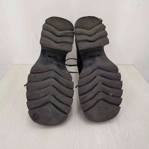イデム IDEM lace up socks boots リボン編み上げ厚底ブーツ レディース JPN:M