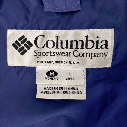 コロンビアスポーツウェア Columbia Sportswear 90s 白タグ マウンテンパーカー レディース JPN:M