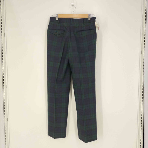 ビルブラス BILL BLASS ポリウール 5ポケット チェックスラックス メンズ ウエスト78
