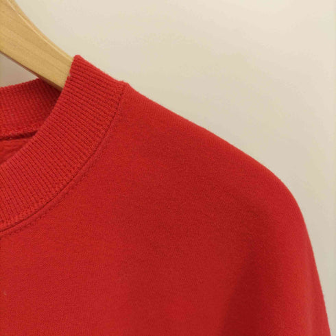 ラッセルアスレチック RUSSELL ATHLETIC 90s USA製 Vガゼット フロント刺繍裏起毛クルーネックスウェット メンズ import:XL