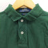 ポロラルフローレン POLO RALPH LAUREN slim fit ワンポイント鹿の子半袖ポロシャツ レディース import:S