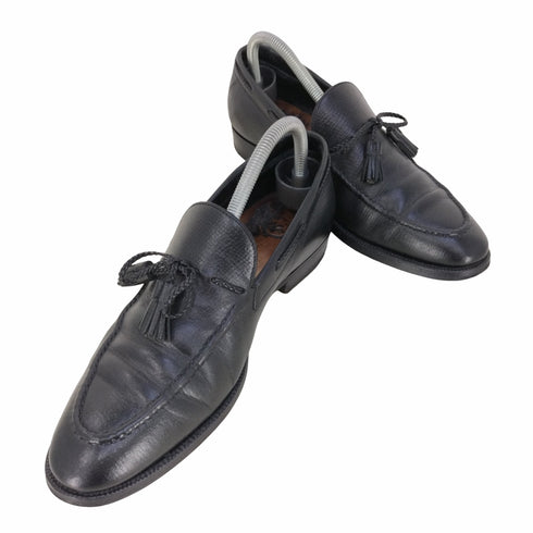 エンツォボナフェペルレユッカス ENZO BONAFE per Le Yuccas LEATHER TASSEL LOAFERS レザータッセルローファー メンズ