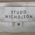 スタジオニコルソン STUDIO NICHOLSON 23AW Deep Pleat Volume Pant コットンタックワイドパンツ メンズ JPN:M