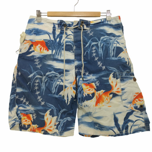 ポロラルフローレン POLO RALPH LAUREN 和柄 金魚 イージーショーツ メンズ US:30-31