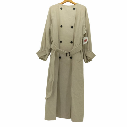 エイチビューティーアンドユースユナイテッドアローズ H BEAUTY & YOUTH UNITED ARROWS NO COLLAR TRENCH COAT/コート HW W LDN NC TRNC レディース