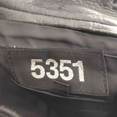ゴーサンゴーイチプールオム 5351 POUR LES HOMMES レザーパンツ メンズ JPN:2