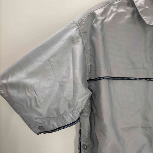コアファイター Corefighter USA製 S/S ナイロンジップアップシャツ メンズ JPN:M