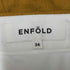 エンフォルド ENFOLD シルク ネップ ワイド スラックスパンツ メンズ 36