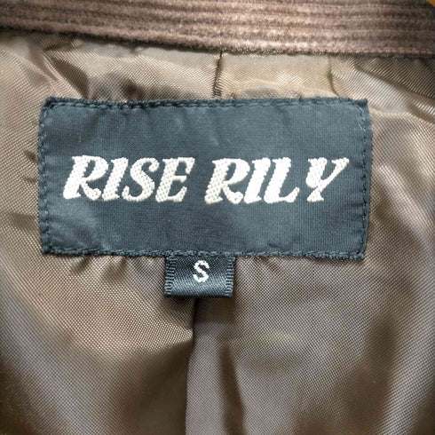 ライズリリー RISE RILY バックプリントコーデュロイジップジャケット レディース JPN:S