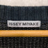 イッセイミヤケ ISSEY MIYAKE 90s 銀タグ リブラインコットンウールニット メンズ JPN:2