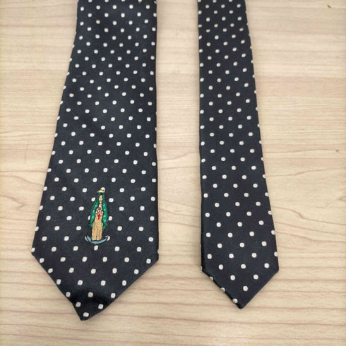 ワコマリア WACKO MARIA GUILTY PARTIES ドット柄女神像刺繍ネクタイ メンズ