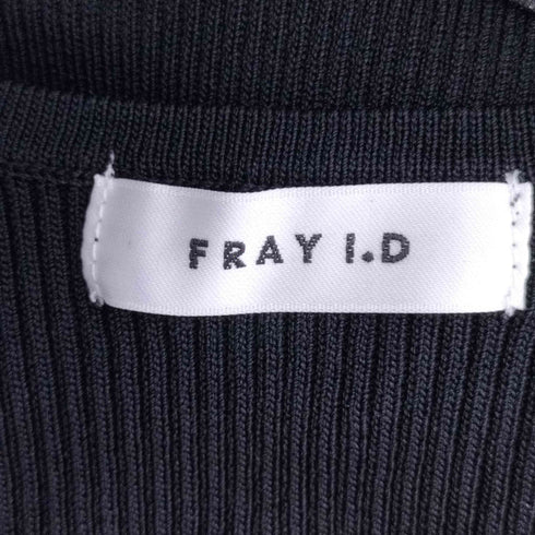 フレイアイディー FRAY I.D 24SS カップインキャミレイヤードニットワンピース レディース FREE