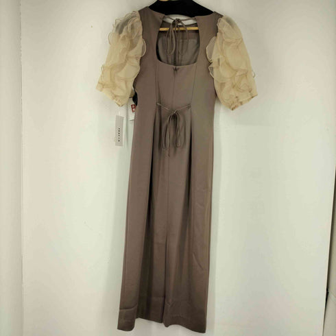 フレイアイディー FRAY I.D 24SS ラッフルフリルスリーブドレス レディース FREE