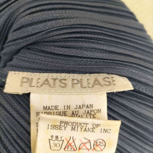 プリーツプリーズイッセイミヤケ PLEATS PLEASE ISSEY MIYAKE 箔プリントプリーツカットソー レディース JPN:4