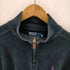 ポロバイラルフローレン Polo by RALPH LAUREN スモールポニー刺繍ハーフジップコットンニット メンズ import:XL