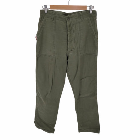 ユーエスアーミー US ARMY 60S サテンベイカーパンツ TROUSERS MAN'S COTTON SATEEN メンズ 32×33