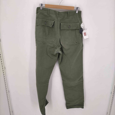 ユーエスアーミー US ARMY 60S サテンベイカーパンツ TROUSERS MAN'S COTTON SATEEN メンズ 32×33