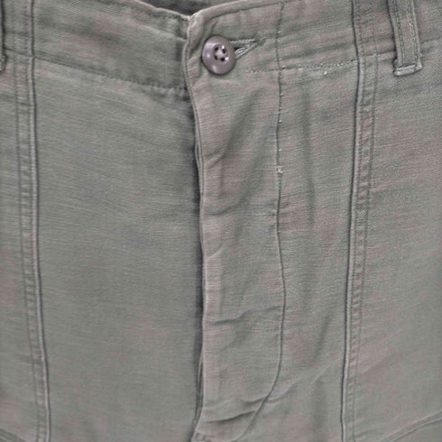 ユーエスアーミー US ARMY 60S サテンベイカーパンツ TROUSERS MAN'S COTTON SATEEN メンズ 32×33