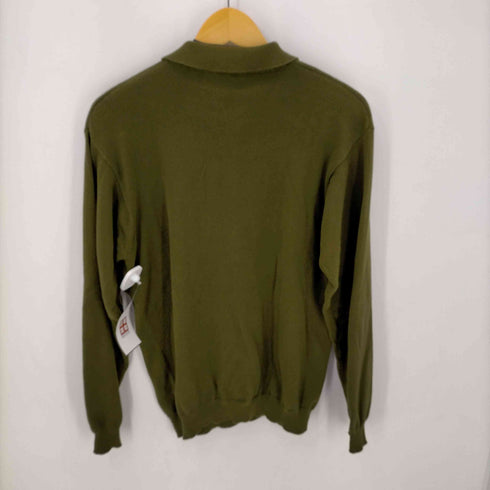 エディーバウアー Eddie Bauer 00S コットンニットポロシャツ メンズ import:S