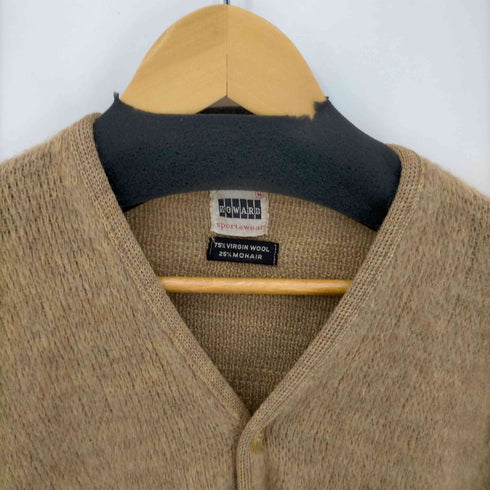 HOWARD SPORTSWEAR 60S メランジモヘアカーディガン メンズ import:M