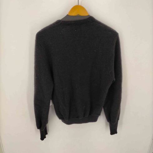 アーノルドパーマー Arnold Palmer ROBERT BRUCE 70S~80S アルパカウールコンビカーディガン メンズ import:S