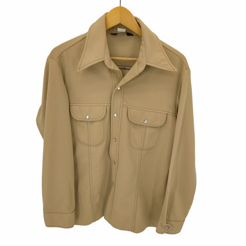 70S TOBIAS ウエスタンポリオープンカラーシャツ メンズ import:L