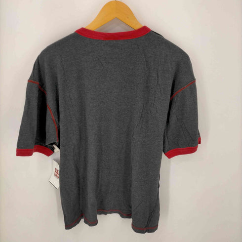 BC ETHIC BALDY'S HELMET SHOP リンガーTシャツ メンズ import:L
