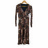 ザラ ZARA LONG PATCHWORK DRESS レディース S