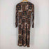 ザラ ZARA LONG PATCHWORK DRESS レディース S