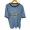 コピーライト入りリンガーTシャツ メンズ