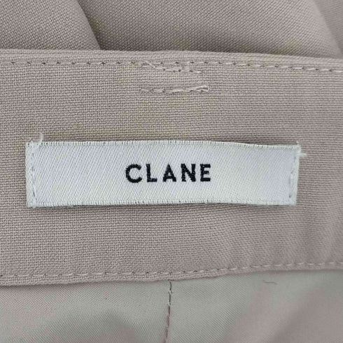 クラネ CLANE サイドプリーツワイドパンツ レディース JPN:1
