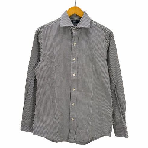 ポロバイラルフローレン Polo by RALPH LAUREN REGENT CUSTOM FIT ストライプ柄 ドレスシャツ メンズ 39-82