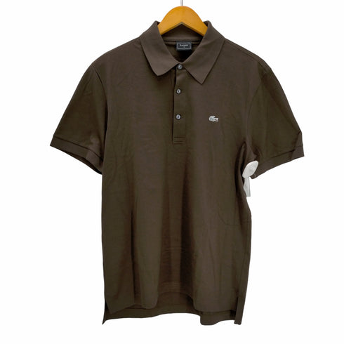 ラコステ LACOSTE 白ワニ ストレッチポロシャツ メンズ JPN:3